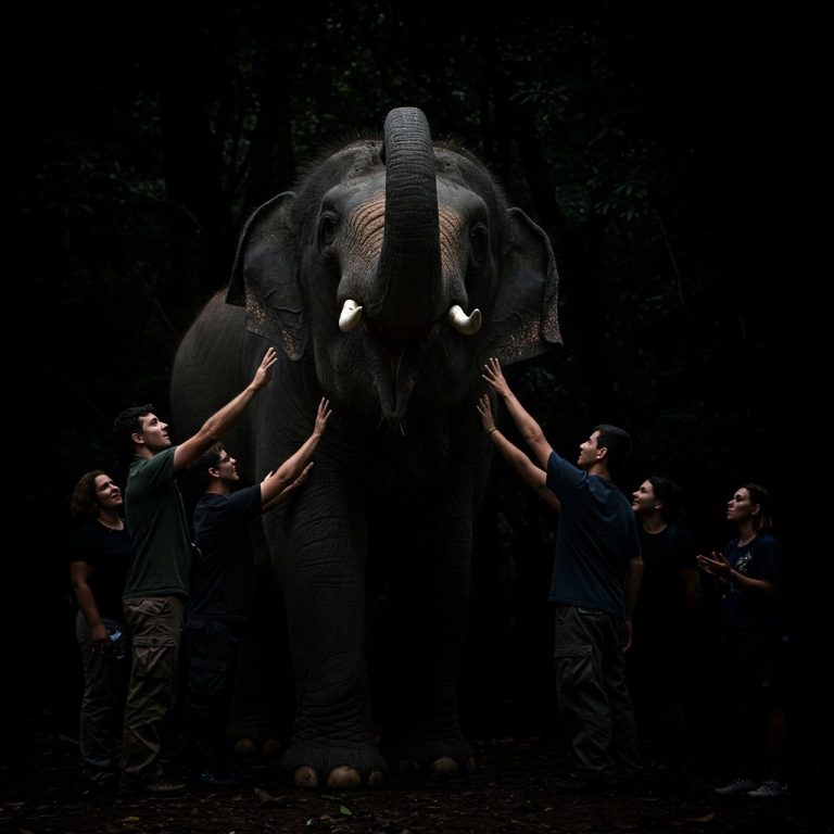 El Elefante en la Oscuridad