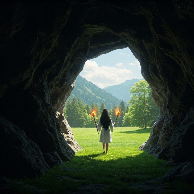 La caverna de Platón