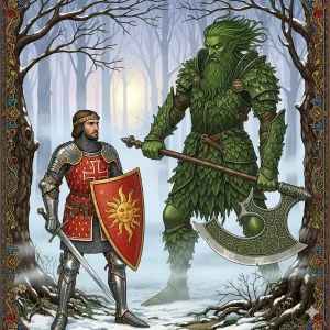 Sir Gawain y el Caballero Verde: La Fable del Honor y la Prueba