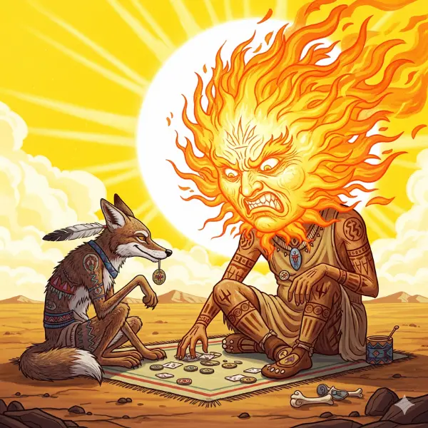 El Coyote y el Sol