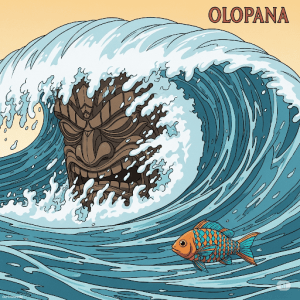 La Leyenda de Olopana y el Pez Mágico (Hawái)