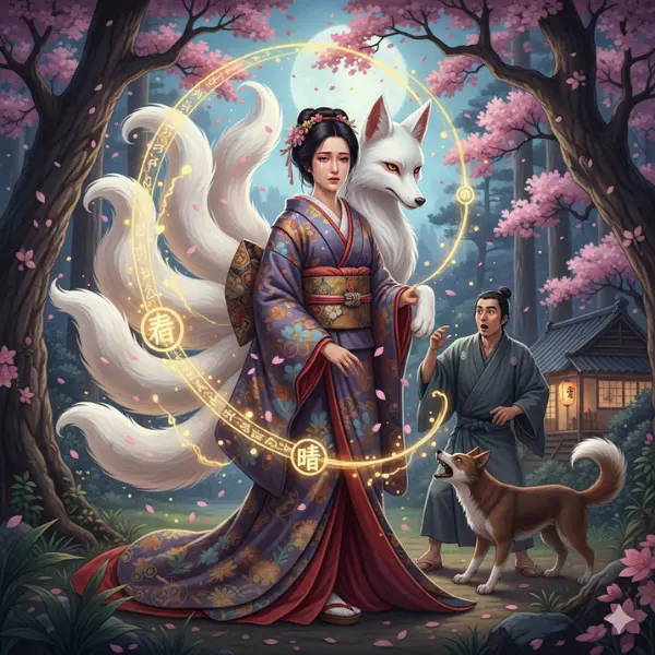 La Leyenda del Kitsune (Espíritus zorro)