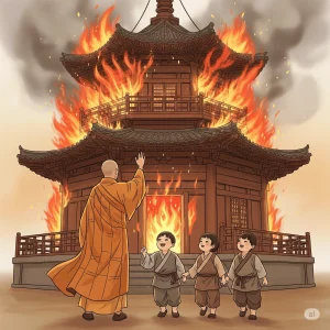 Parábola de la Casa en Llamas