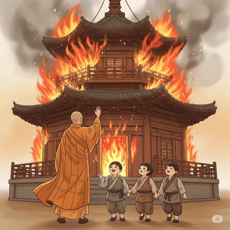 Parábola de la Casa en Llamas