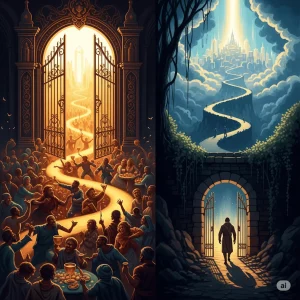 Parábola de la Puerta Estrecha