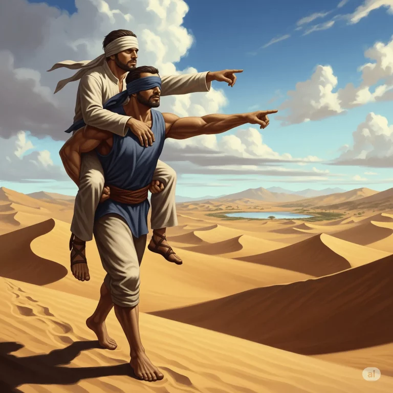 Parábola del Ciego y el Paralítico