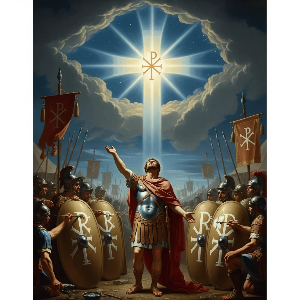 la leyenda del Sueño de Constantino