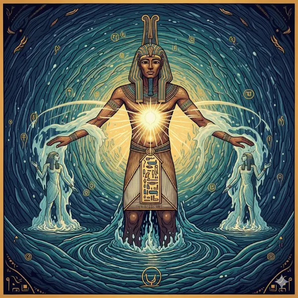 La Creación del Mundo por Atum o Ra (Egipcio)