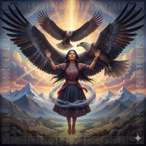 La Leyenda del Cóndor y la Pastora (Mito Andino)