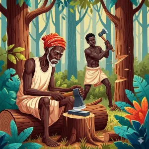 Parábola del Leñador y el Hacha