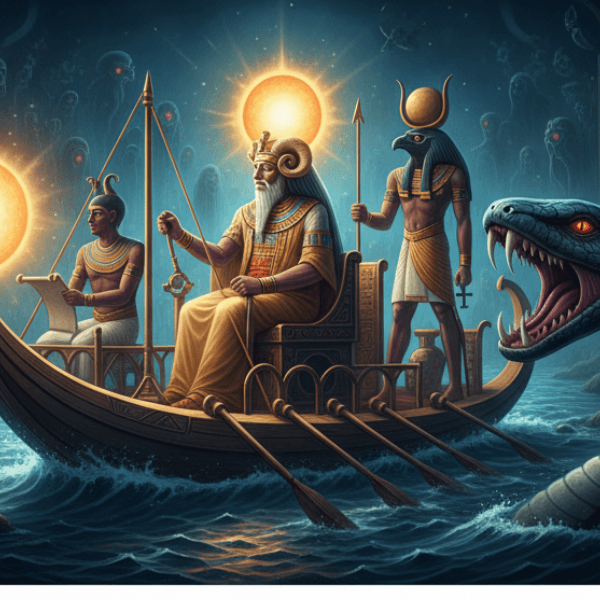 viaje de Ra por el Duat