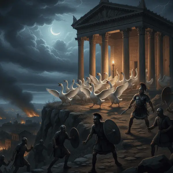 La Oca de Juno El Milagro de la Colina Capitolina