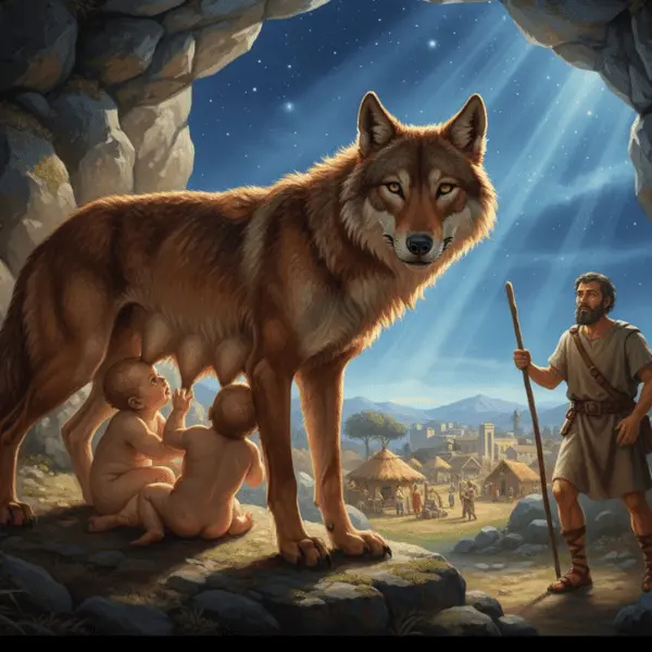 Rómulo y Remo La Leyenda de la Loba Capitolina