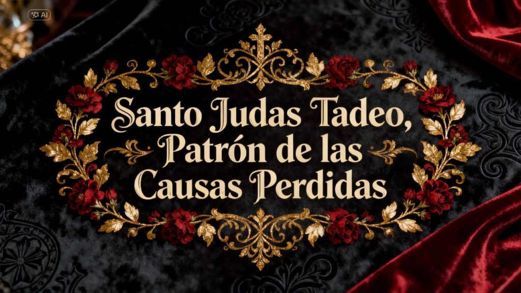 San Judas Tadeo, Patrón de las Causas perdidas San Judas Tadeo, Patrón de las Causas perdidas