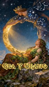Gea y Urano: La Teogonía como Metáfora del Origen y el Caos Original