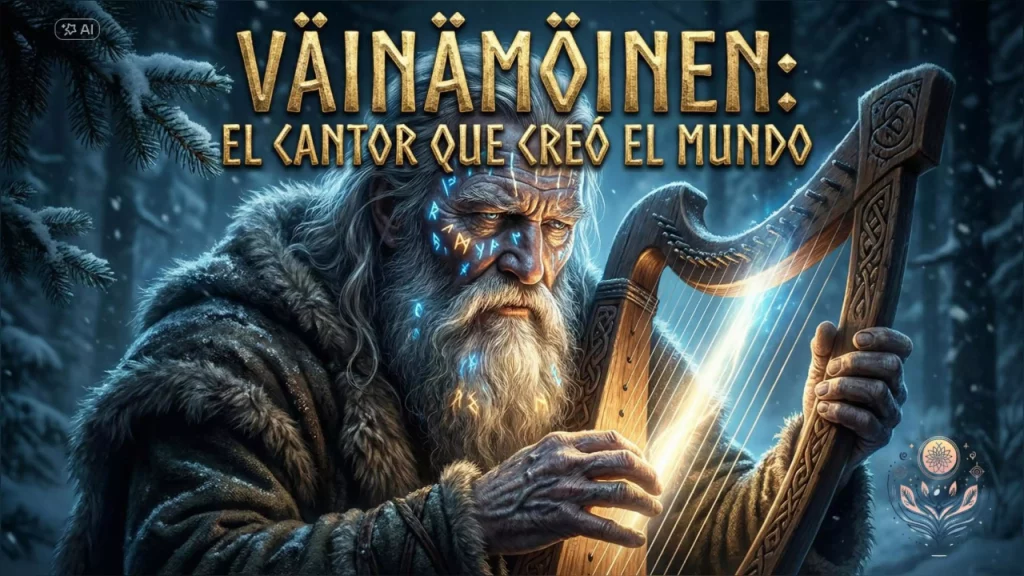 El héroe mitológico finlandés Väinämöinen