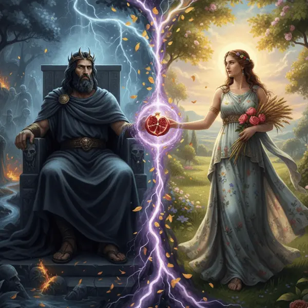 Hades y Perséfone Muerte, Transformación y Aceptar el Ciclo del Cambio