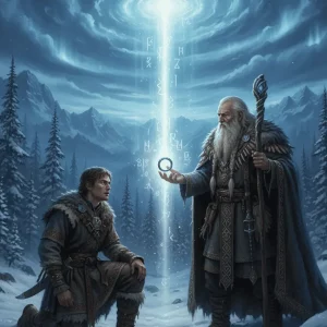 Representación épica de un juramento personal, simbolizado por un anillo en el Mito Fino-Úgrico del Anillo.