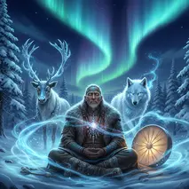 Viaje del Noaidi al Velo Invisible