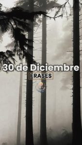 Frases 30 de diciembre
